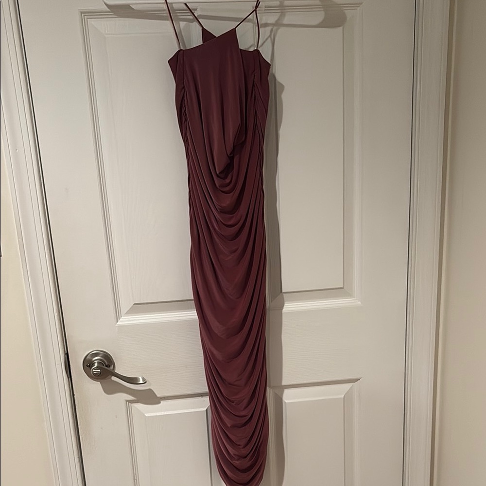 Pink / champagne  evening , cocktail, or homecoming dress. Size S. EUC